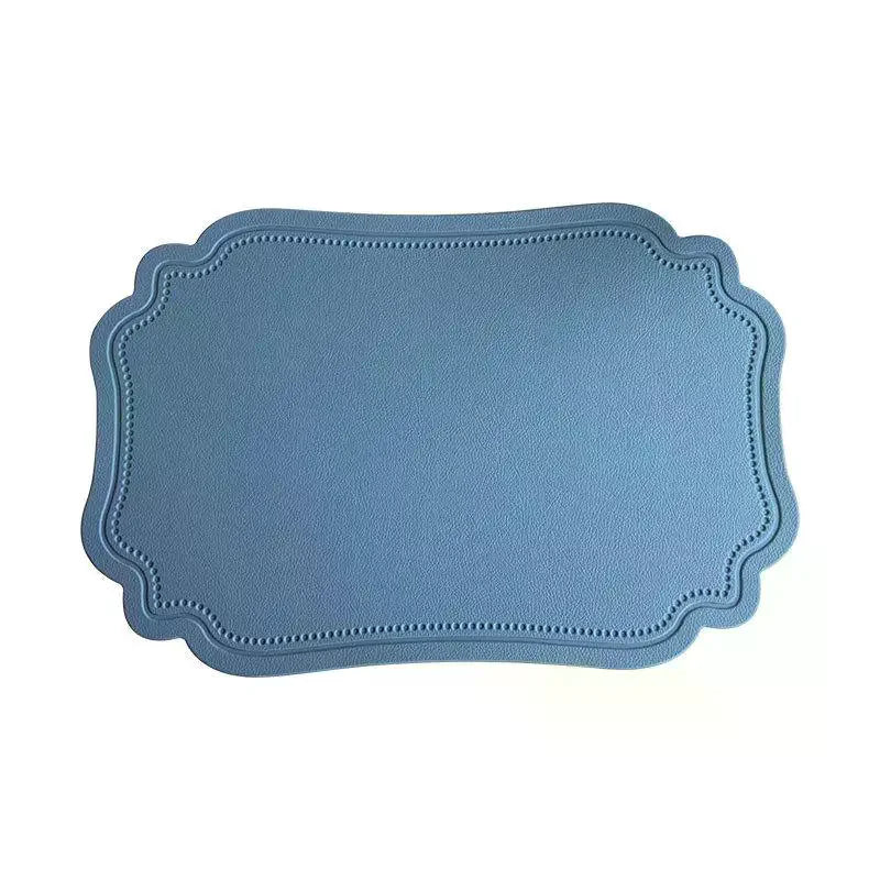 serviettes table classiques motif géométrique noir blanc élégant couleur noir marron orange bleu tissu