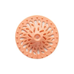 filtre bain moderne perforations bleu blanc jaune orange pratique salle bain