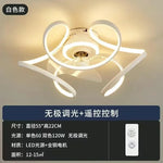 lampe moderne anneaux led dimmable télécommande couleur or noir blanc