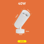 lampe pliable led noir blanc moderne salon cuisine chambre 220v 40w