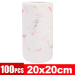 serviettes cuisine blanc microfibre non tissées respectueuses environnement utilitaires pratiques adhésives nettoyage ménager réutilisables