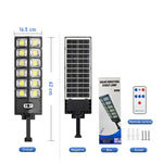 lampe solaire led motion sensor exterieure moderne noire ip65 abs