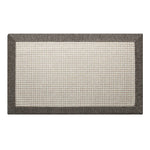 tapis cuisine beige gris antidérapant chenille moderne jute lavable sol intérieur