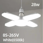 lampe pliable E27 blanc moderne minimaliste plissé feuilles opacité 65mm 92mm 145mm 28W LED