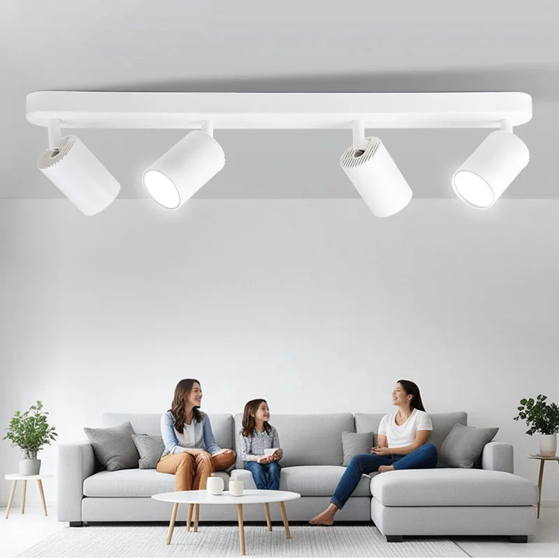 spots led plafonniers gu10 remplaçables ampoules modernes éclairage intérieur chambre cuisine