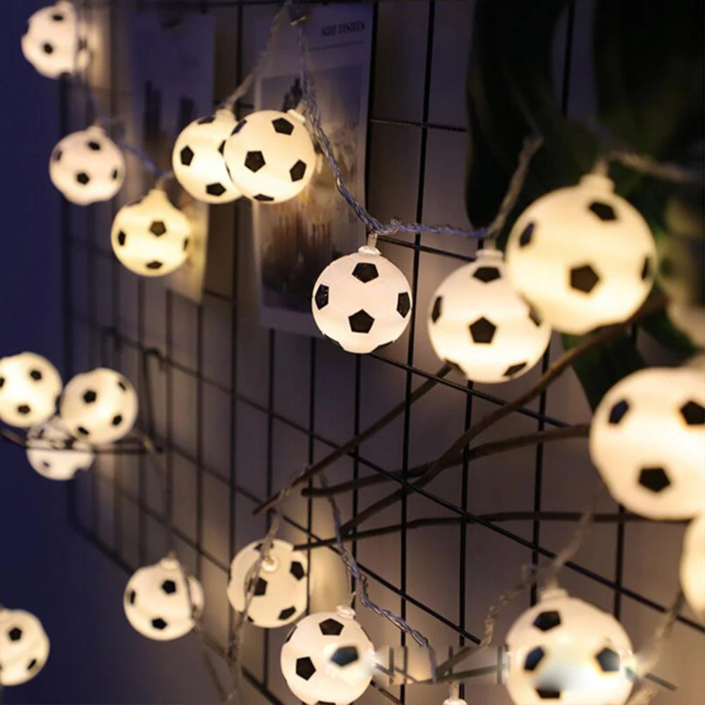 guirlande lumineuse décoration noël blanc noir triangles leds 10 20 40 warm white colorful