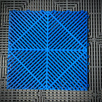 tapis sol antidérapant carreaux géométriques moderne gris noir rouge jaune bleu