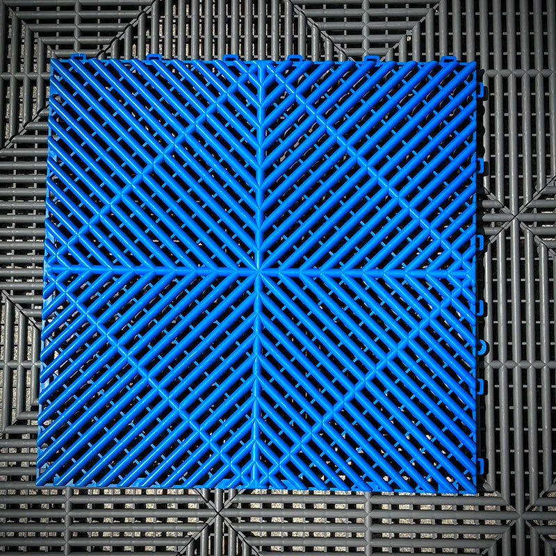 tapis sol antidérapant carreaux géométriques moderne gris noir rouge jaune bleu