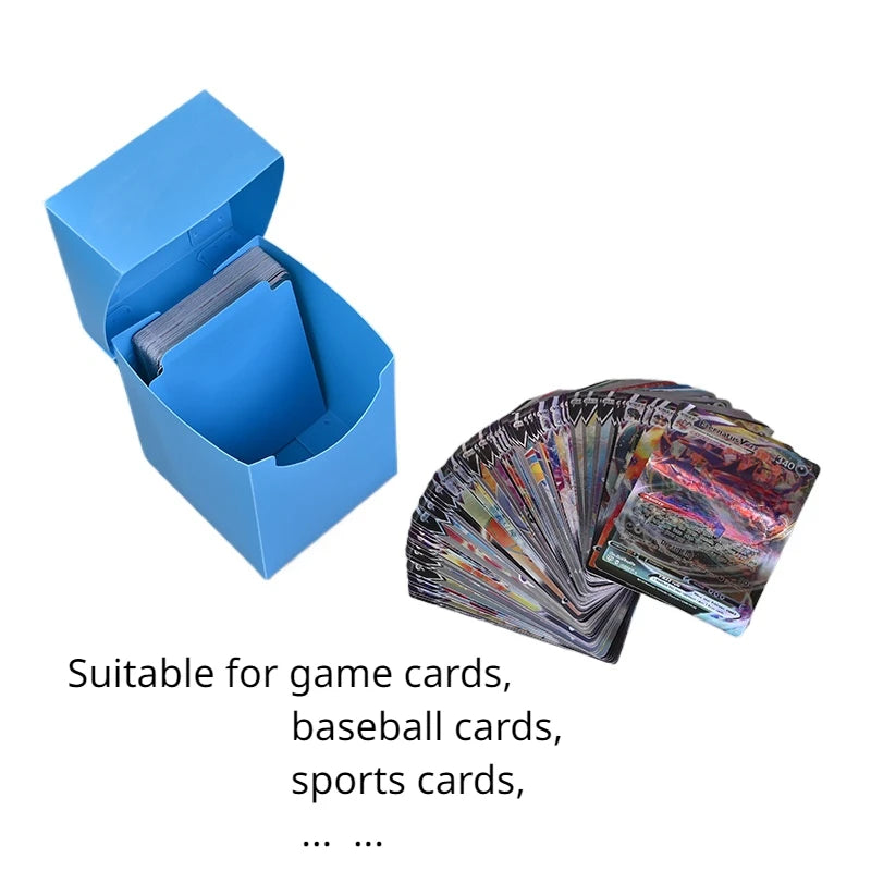 boîte cartes collection baseball cartes rangement transport famille transparente noire bleue rouge verte blanche