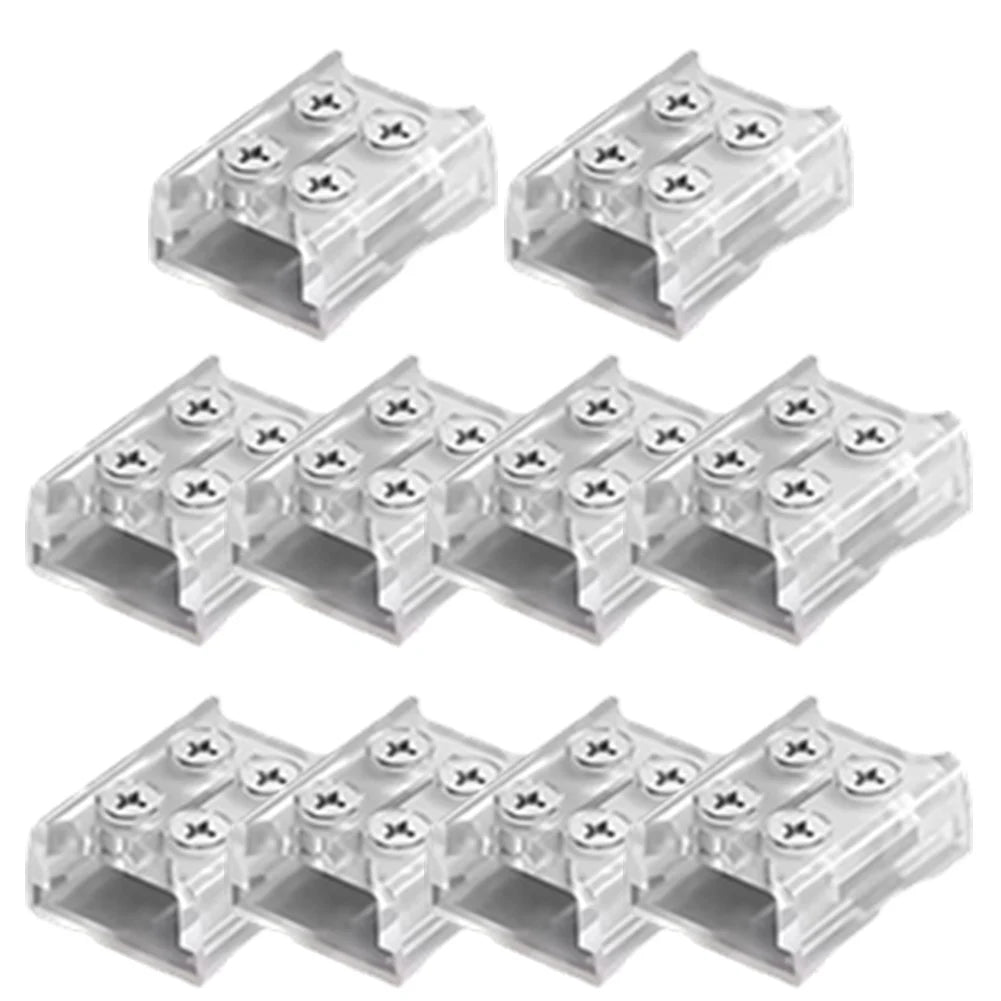 connecteurs électriques transparents modernes 8mm 10mm strip to strip wire vis