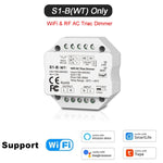 pilote led dimmable 12v 24v triac pwm moderne certifié rohs abs blanc