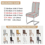 housse chaise moderne gris clair motif géométrique spandex polyester extensible ajustable