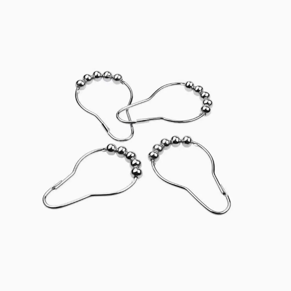 boucle rideau argentée moderne 10pcs 12pcs 16pcs 28pcs