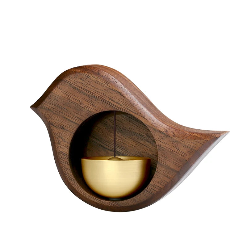 porte couverts bois foncé moderne couverts dorés texture brillante