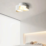 plafonnier led spot blanc moderne rond acrylique luminaire intérieur salon chambre salon couloir