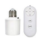 interrupteur sans fil timer 60w e27 led adaptable remote control moderne minimaliste 110v 220v