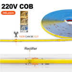 ruban led cob 240 led adhésif blanc chaud moderne 3000k 4000k 6000k 50000h
