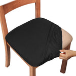 housse chaise gris moderne adhésive imperméable lavable polyester chambre coucher salon