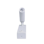 lampe murale moderne led fixée mur blanc noir éclairage chambre coucher aluminium