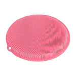 tapis bain nettoyage pieds rose vert violet bleu pointes ergonomique adhésif 26cmx26cm