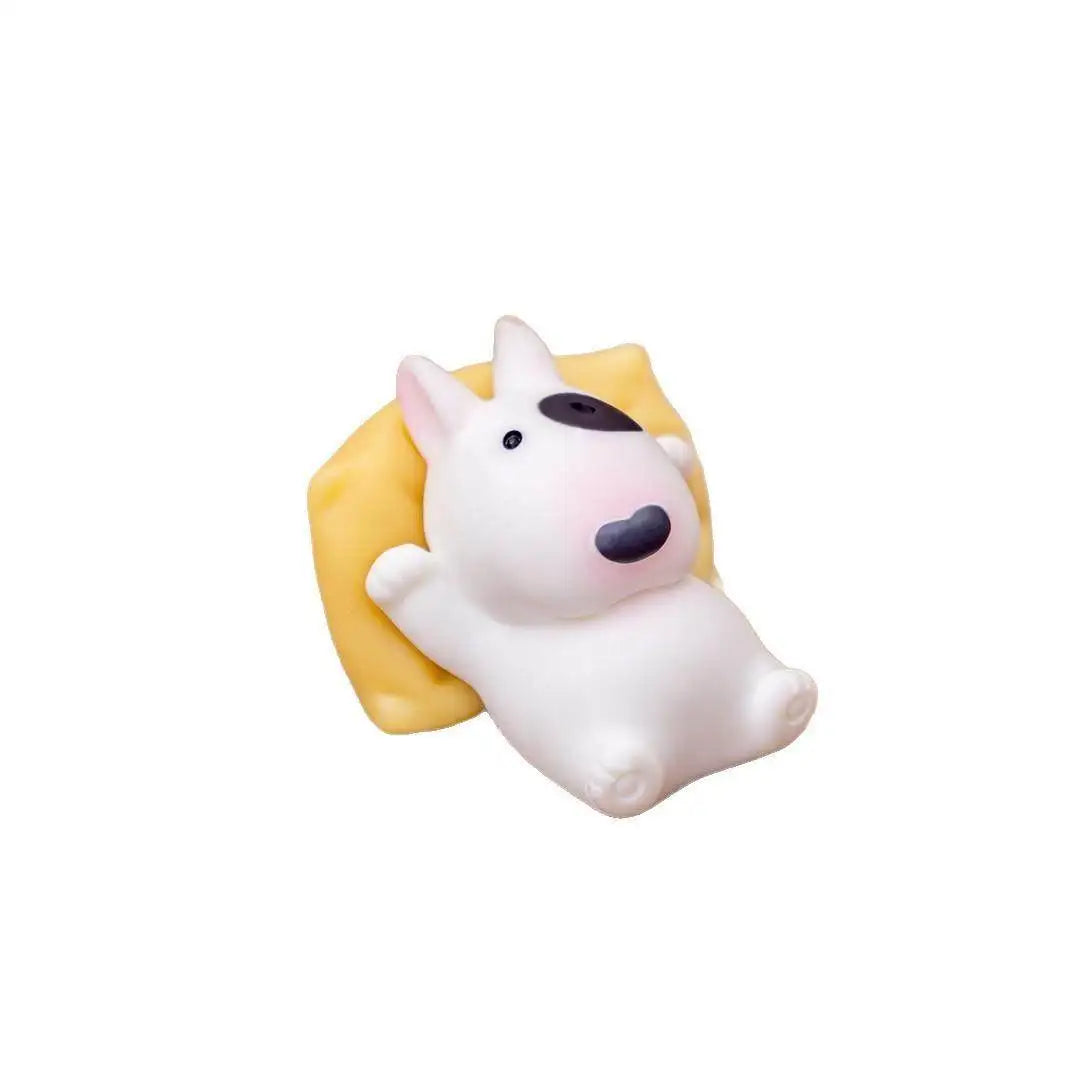 figurines cartoon mignon figurine bulldog oreiller cochon chapeau voiture tableau bord