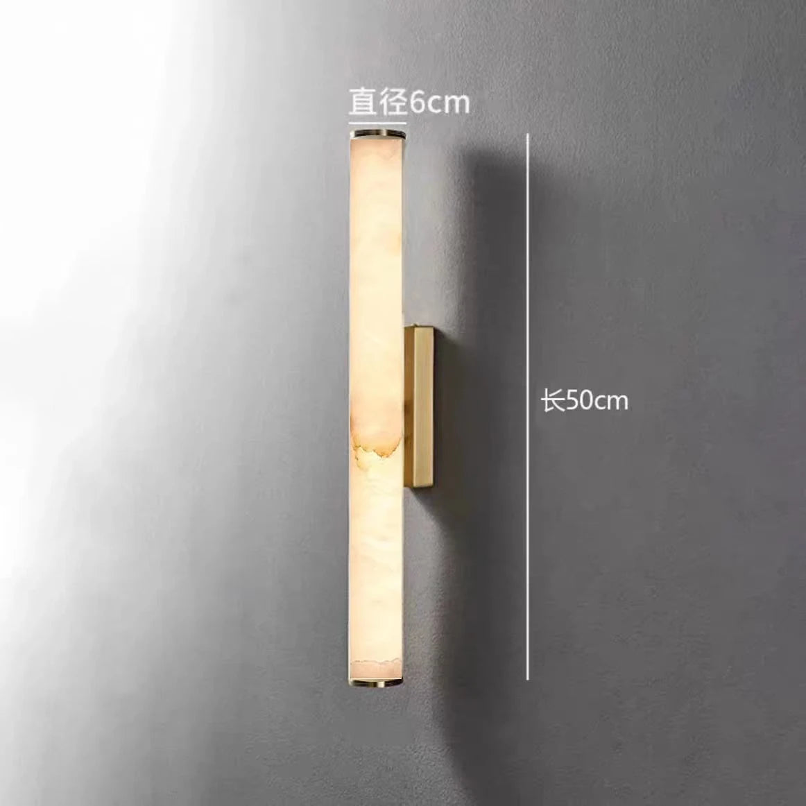 lampe murale moderne marbre artificiel beige noir fixée mur flux lumineux led 249 2000