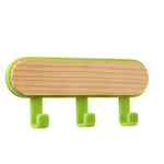 porte sacs bouteilles adhésifs vert noir blanc moderne minimaliste chambre cuisine salle bains