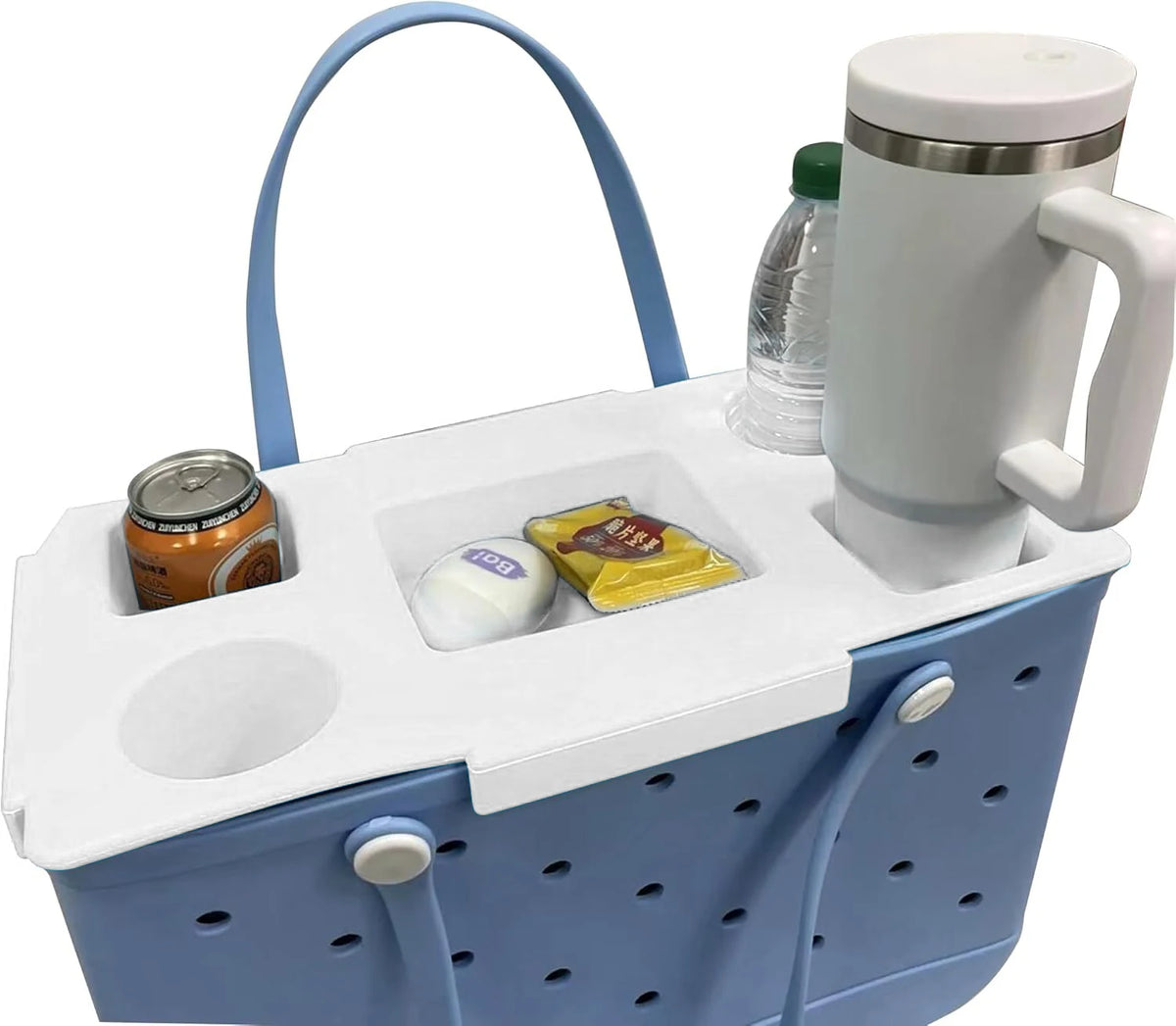 support sac main vert pastel respectueux environnement utilisation multiple moderne deux tasses stanley
