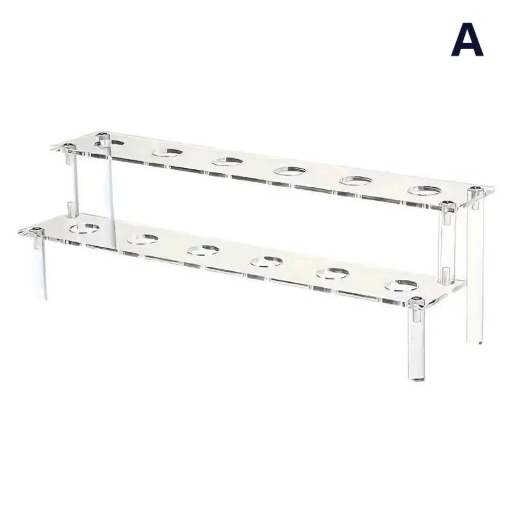 présentoir transparent multi niveaux rangement cônes gaufres douceurs pâtisserie étagères transparentes supports pâtissiersTrapendoisRAL