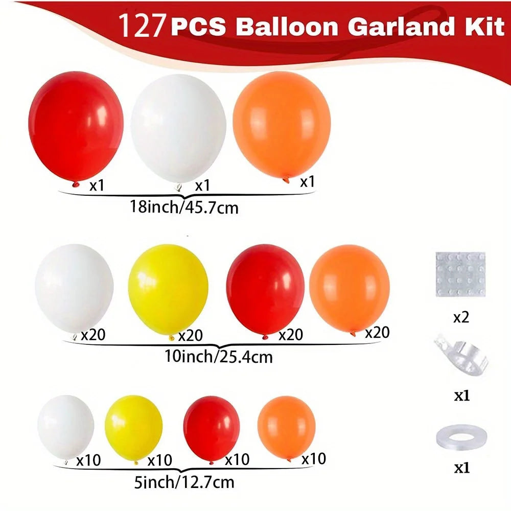 Arche de ballons pompier installation facile