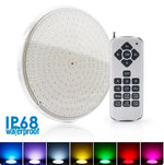 lampe piscine sous marine ip68 led 12v rgb blanc moderne télécommande
