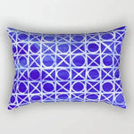 taie oreiller rectangulaire motif animal abstrait couleurs vives contemporain 100 polyester 30x50cm