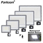 projecteur led extérieur ip66 moderne 220v pirmotion sensor gris métallique