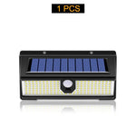lampe solaire extérieure détecteur mouvement ip65 modes led moderne nickel brossé abs polycarbonate