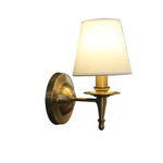 lampes murales or noir abat jour opaque classique traditionnel chambre coucher