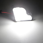 lampe led 18 diodes noire blanche câbles rouge noirs moderne voiture flaque