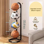 support balles sport moderne respectueux l'environnement noir blanc métal plastiqueiaux