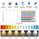 puce led cob ronde haute puissance blanc chaud neutre froid projecteur moderne