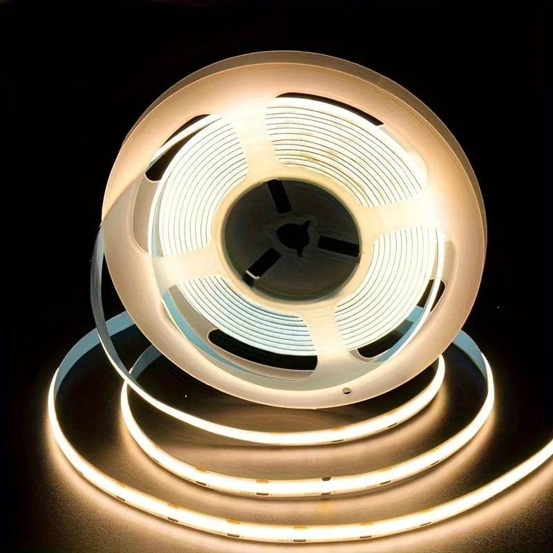 ruban led flexible blanc adhésif moderne éclairage intérieur décoration salon autoadhésif continu opaquet