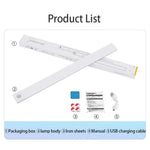 lampe led rechargeable adhésive 5v blanc moderne 10cm 20cm 30cm 40cm 50cm