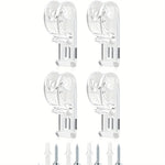 crochet rideau transparent moderne pièces vis fixation 5cm largeur 1.6cm hauteur