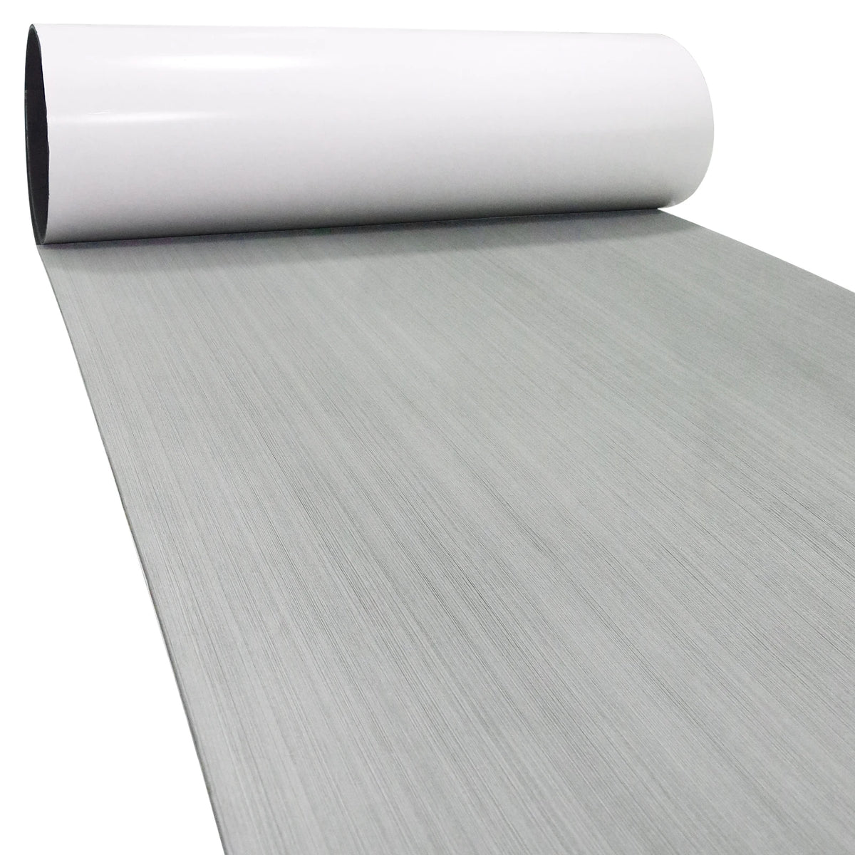 tapis sol auto adhésif gris clair rayures horizontales moderne bateau terrasse extérieur