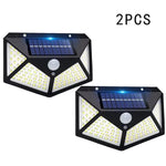 lampe solaire murale noire panneau led vis fixe moderne extérieur garage jardin