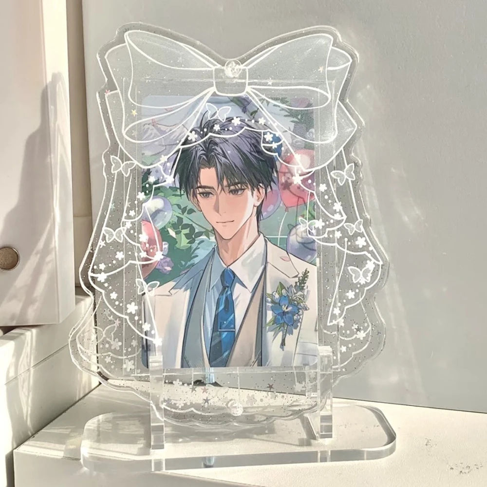 plaque décorative lolita papillons étoiles strass support plastique transparent moderne