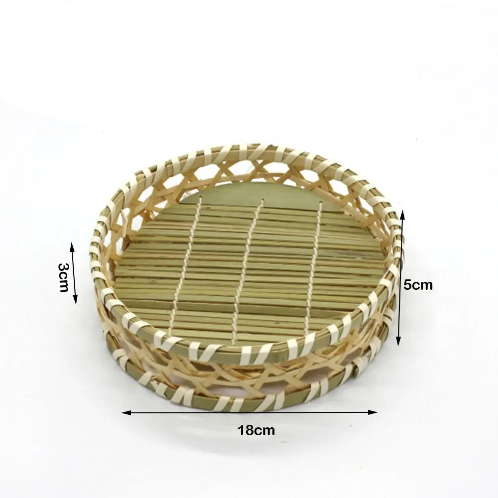 paniers bambou tissage régulier motifs géométriques naturel vert clair traditionnels artisans respectueux environnement