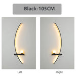 lampes murales modernes étagère translucides noires blanches minimaliste
