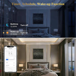 ampoule led intelligente 5w rgb wifi zigbee smart app control blanc moderne