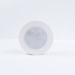 lampe led ronde noir blanche télécommande éclairage nuit chambre placard rechargeable batterie sèche moderne