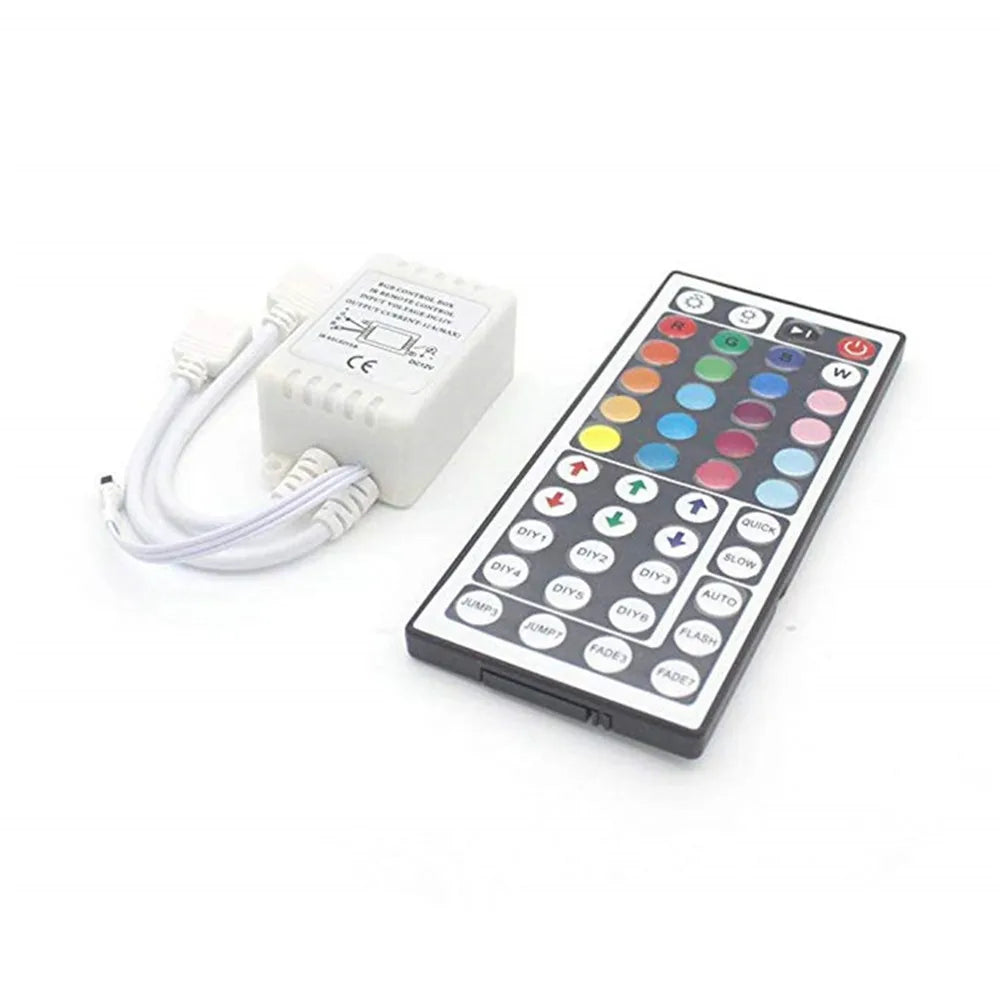 contrôleur led rgbw télécommande câble connexion bande led rvb blanc moderne 12v 72w ir