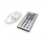 contrôleur led rgbw télécommande câble connexion bande led rvb blanc moderne 12v 72w ir